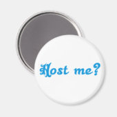 host me bayerisch Spruch bayrisch Bayern マグネット (正面/裏面)