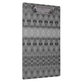 Hosta La Vista Too 9 B&W クリップボード (右)