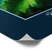 Hostasの開花 ポスター (角)