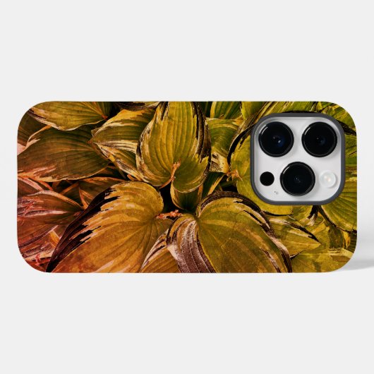 "Hostas" iPhone / iPadケース Case-Mate iPhoneケース (裏面 (横))