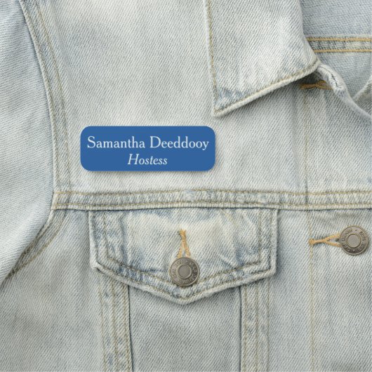 Hostess Blue 名札 (インサイチュ)