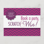 Hostess Scratcher/Instructionsはがき – FACEBOOK ポストカード (正面)