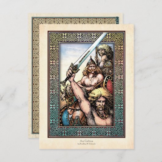 「Hosting of the Sidhe」はがき ポストカード (正面/裏面)