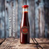 HOTラベル ラウンドシール