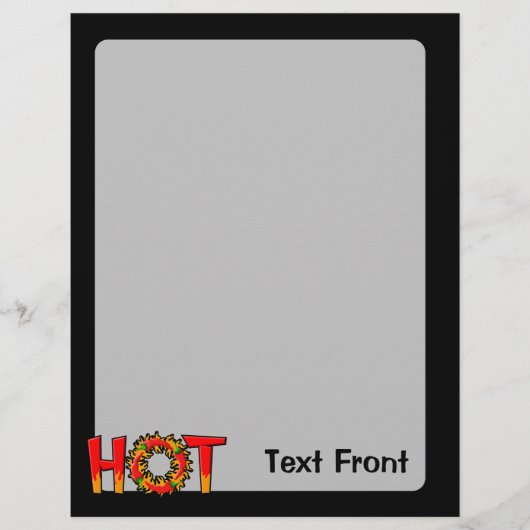 HOT チラシ (正面)