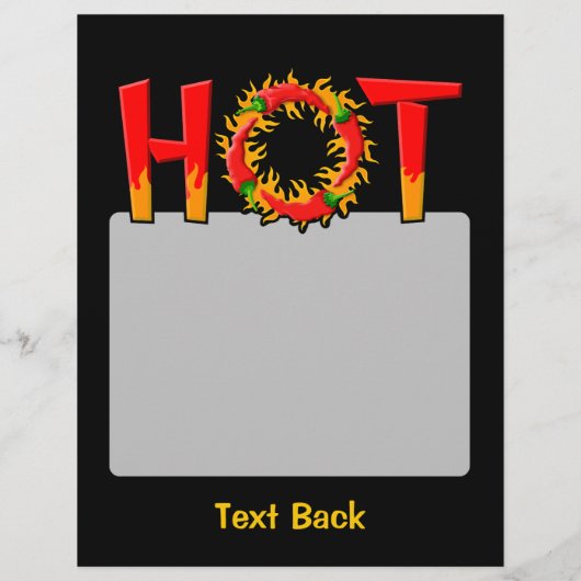 HOT チラシ (裏面)