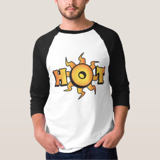 HOT メンズ 3/4 スリーブ ラグラン Tシャツ