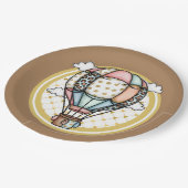 Hot Air Balloon ペーパープレート (アングル)