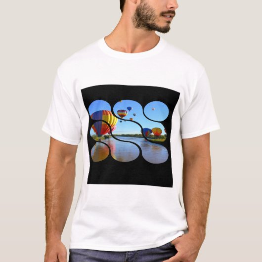 Hot Air Balloon Adventure T-Shirt – Sky Travel & W Tシャツ (正面)