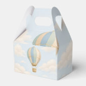Hot Air Balloon First Birthday Favor Boxes フェイバーボックス (裏面サイド)