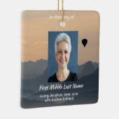 Hot Air Balloon  Memorial Keepsake  セラミックオーナメント (右)