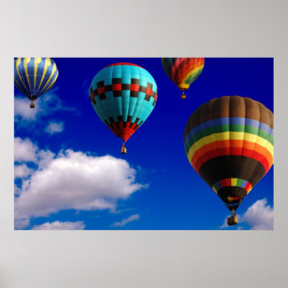 Hot Air Balloon - Poster ポスター