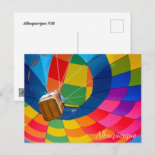 Hot Air Balloon Spectacle ポストカード (正面/裏面)