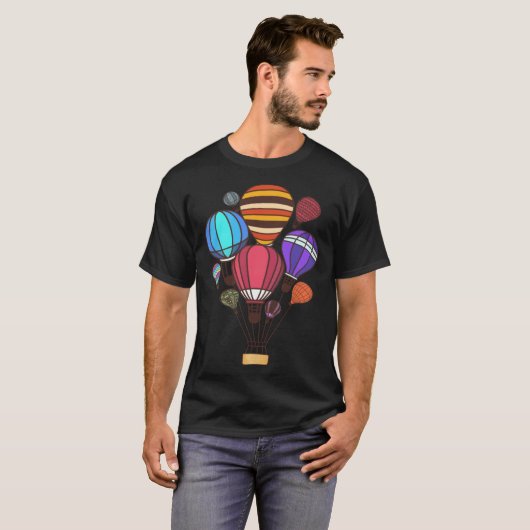 Hot Air Balloon Tシャツ (正面フル)