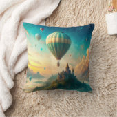 Hot Air Balloons クッション (ブランケット)