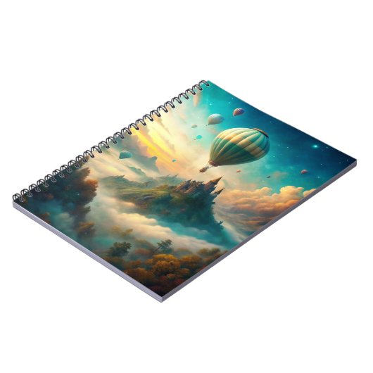 Hot Air Balloons ノートブック (左側)