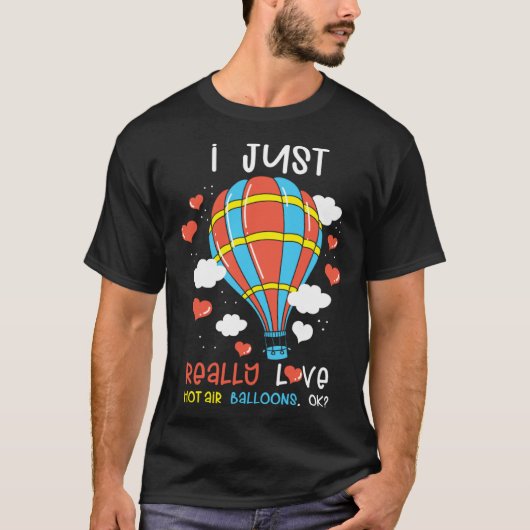 Hot Air Balloons Tシャツ (正面)