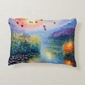 hot air baloons アクセントクッション (裏面)