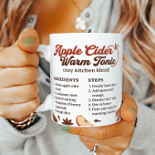 Hot Apple Cider Recipe Fall Kitchen コーヒーマグカップ