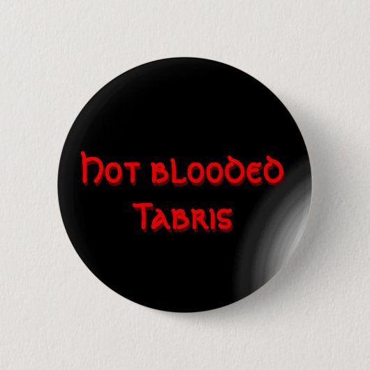 Hot blooded Tabris 缶バッジ (正面)