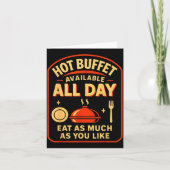 Hot Buffet Available All Day Eat As Much As You Li カード (正面)