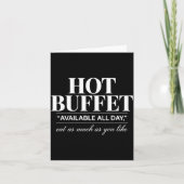 Hot Buffet Available All Day Eat As Much As You Li カード (正面)