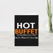 Hot Buffet Available All Day Eat As Much As You Li カード (正面)
