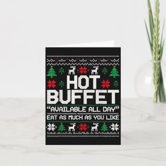 Hot Buffet Available All Day Eat As Much As You Li カード (正面)