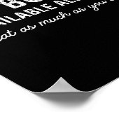 Hot Buffet Available All Day Eat As Much As You Li ポスター (角)