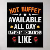Hot Buffet Available All Day Eat As Much As You Li ポスター (正面)