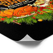 Hot Buffet Available All Day Eat Funny Holiday Foo ポスター (角)