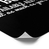 Hot Buffet Available All Day Funny Cooking Food Me ポスター (角)