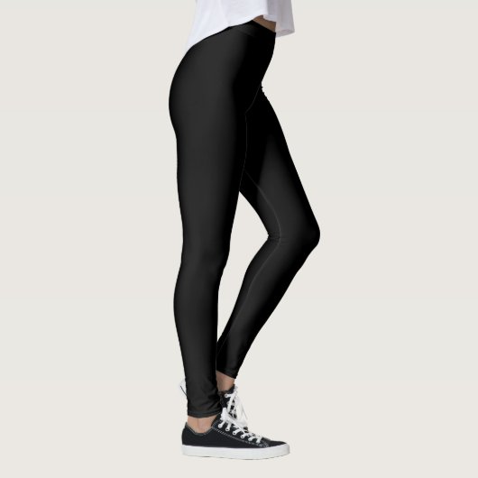 Hot Butt Meme Leggings - Personalized Name Black レギンス (右)