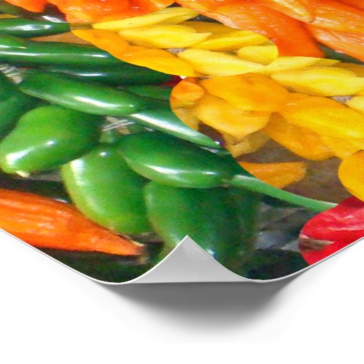 Hot Chile Peppers ポスター (角)