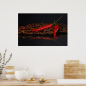 Hot Chilli Kaffee ポスター (キッチン)