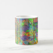 "Hot Chinese Food" abstract art coffee mug  コーヒーマグカップ (中央)