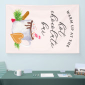 Hot Chocolate Bar 横断幕 (トレードショー)