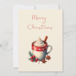 Hot Chocolate Christmas Card  シーズンカード