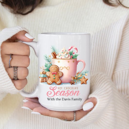 Hot Chocolate Christmas Season Coffee Mug コーヒーマグカップ