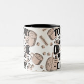 Hot Chocolate Kind of Day ツートーンマグカップ (中央)