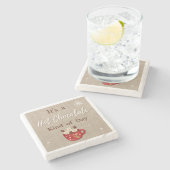 Hot Chocolate Kind of Day Coaster ストーンコースター (横)