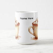 Hot Chocolate Marshmallow Mug on a Mug コーヒーマグカップ (中央)