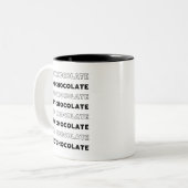 Hot Chocolate Mug ツートーンマグカップ (正面左)