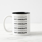 Hot Chocolate Mug ツートーンマグカップ (左)