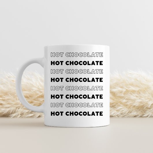 Hot Chocolate Mug ツートーンマグカップ