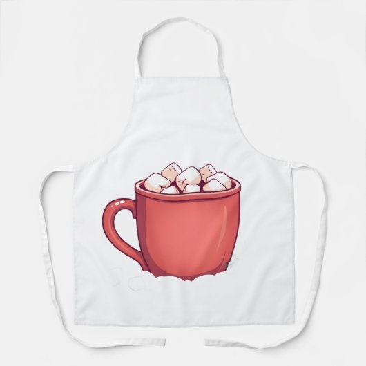 Hot Chocolate Mug Apron  エプロン (正面)