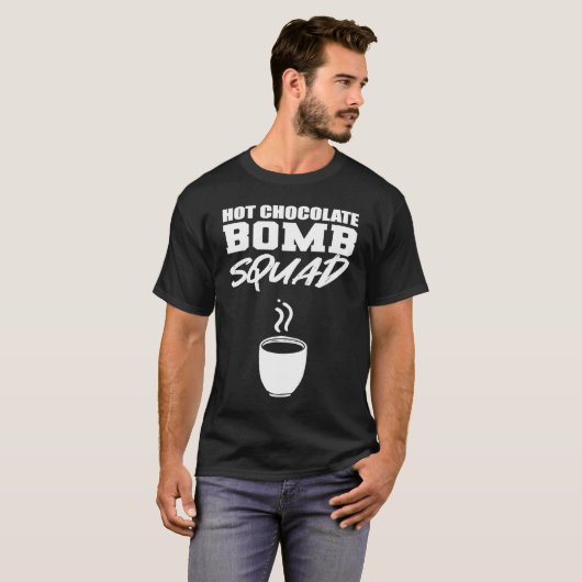Hot Chocolate Squad Bartender Tシャツ (正面フル)
