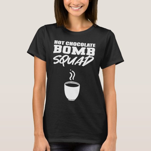 Hot Chocolate Squad Bartender Tシャツ (正面)