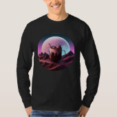 Hot Chocolate Synthwave 80s Retrowave Aesthetic Tシャツ (正面)