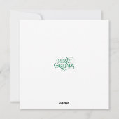 Hot coco Flat Holiday Card シーズンカード (裏面)